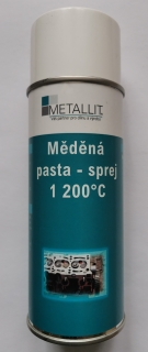 METALLIT Měděná pasta-sprej 1.200 °C 400 ml